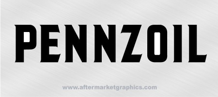 Pennzoil Decals - Pair (2 pieces)